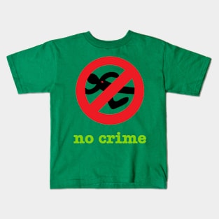 No Body No Crime Kids T-Shirt